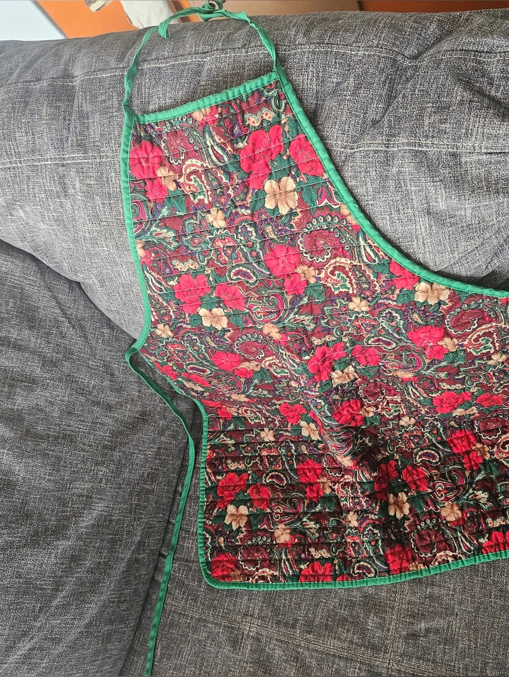 Homemade Quilted Apron
